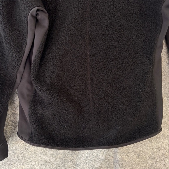Lululemon Tundra Trek 1/2 Zip Black Sherpa Fleece Pullover Jacket Size S - Picture 11 of 16